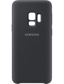 Samsung EF-PG960TBEGWW Silikon täcka grått för G960 Galaxy S9 - Svart