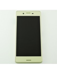LCD-display + Touch Unit + Framsida Sony Xperia X F5121 - Lime