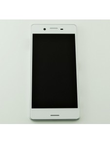 LCD-display + Touch Unit + Framsida Sony Xperia X F5121 - Vit