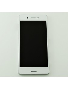 LCD-display + Touch Unit + Framsida Sony Xperia X F5121 - Vit