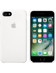 Apple MMWF2ZM/A Silicone Case till iPhone 7, iPhone 8 - Vit