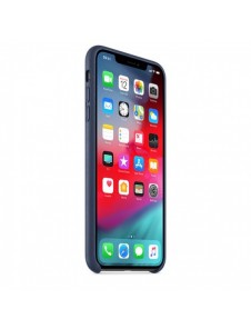 Apple MRWU2ZM/A Läder Skyddande till iPhone XS Max - Midnight Blue