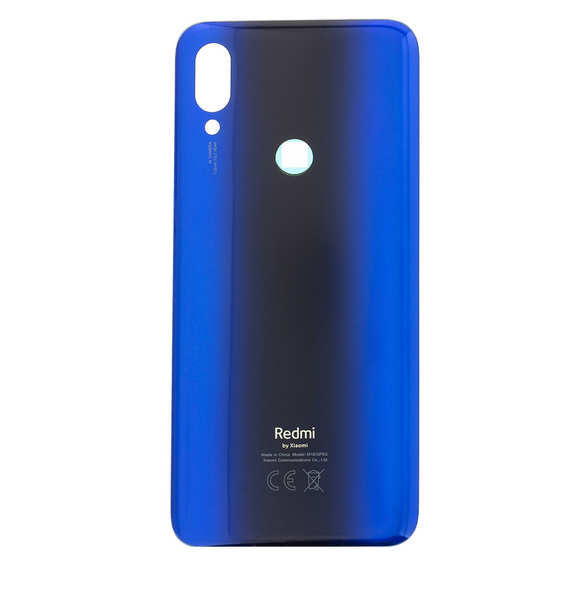 Xiaomi Redmi 7 Batterilucka - Blå
