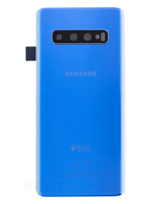Samsung Galaxy S10 G973 Batterilucka - Prisma blå (Service Pack)