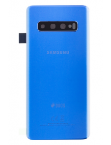 Samsung Galaxy S10 G973 Batterilucka - Prisma blå (Service Pack)