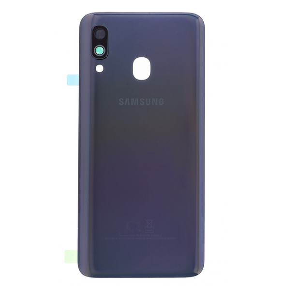 Samsung Galaxy A40 Batterilucka - Svart (Service Pack)