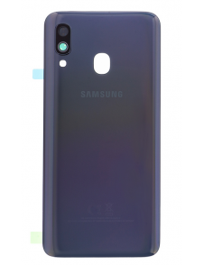 Samsung Galaxy A40 Batterilucka - Svart (Service Pack)