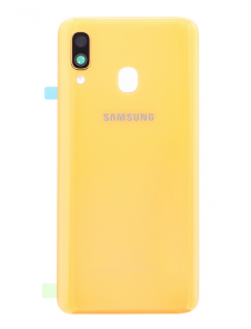 Samsung Galaxy A40 Batterilucka - Coral (Service Pack)