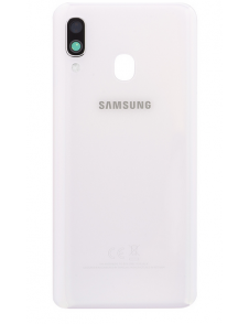 Samsung Galaxy A40 Batterilucka - Vit (Service Pack)