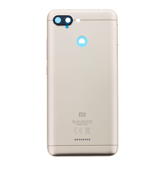 Xiaomi Redmi 6 Batterilucka - Guld