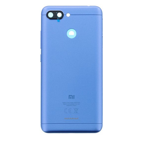 Xiaomi Redmi 6 Batterilucka - Blå