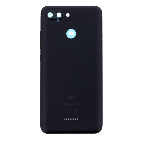 Xiaomi Redmi 6 Batterilucka - Svart