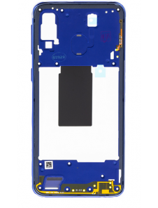 Samsung Galaxy A40 Mellanhölje - Blå (Service Pack)