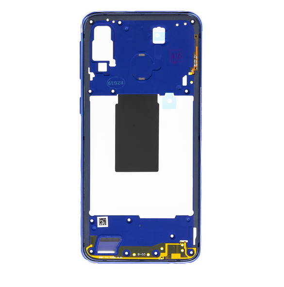 Samsung Galaxy A40 Mellanhölje - Blå (Service Pack)