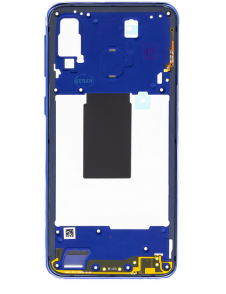 Samsung Galaxy A40 Mellanhölje - Blå (Service Pack)