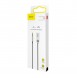 Baseus BA01 USB Wireless Bluetooth 5.0 AUX adapter jack kabel - Svart