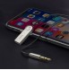 Baseus BA01 USB Wireless Bluetooth 5.0 AUX adapter jack kabel - Svart