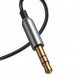 Baseus BA01 USB Wireless Bluetooth 5.0 AUX adapter jack kabel - Svart