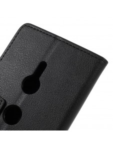 JollyFX Plånboksläderfodral till Sony Xperia XZ3 - Svart