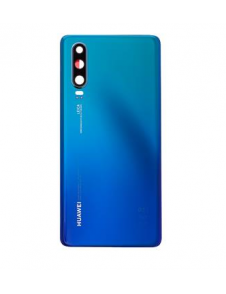 Huawei P30 Batterilucka - Aurora blå (Service Pack)