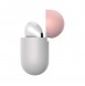 Baseus Silica Gel Case Protector för Apple Airpods Pro - Rosa Grey