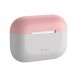 Baseus Silica Gel Case Protector för Apple Airpods Pro - Rosa Grey
