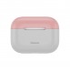 Baseus Silica Gel Case Protector för Apple Airpods Pro - Rosa Grey