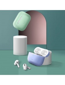 Baseus Silica Gel Case Protector för Apple Airpods Pro - Svart