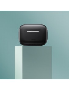 Baseus Silica Gel Case Protector för Apple Airpods Pro - Svart
