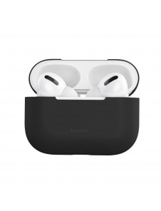 Baseus Silica Gel Case Protector för Apple Airpods Pro - Svart