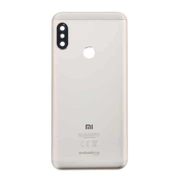 Xiaomi Mi A2 Lite Batterilucka - Guld