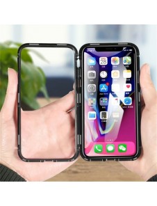 JollyFX Magnetic Case Full Body Fram och Bak Skal till Samsung Galaxy S10e - Svart