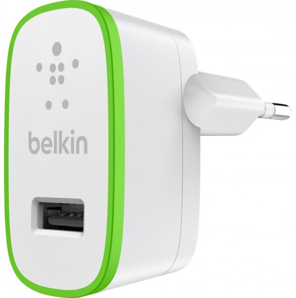 Belkin F8J040vfWHT USB-laddare Vägguttag Utgångsström max. 2400 mA 1 x USB