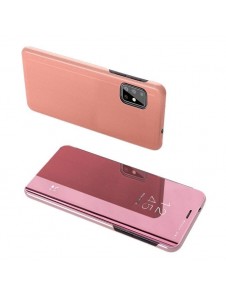 JollyFX Clear View Fodral till Samsung Galaxy A71 - Rosa