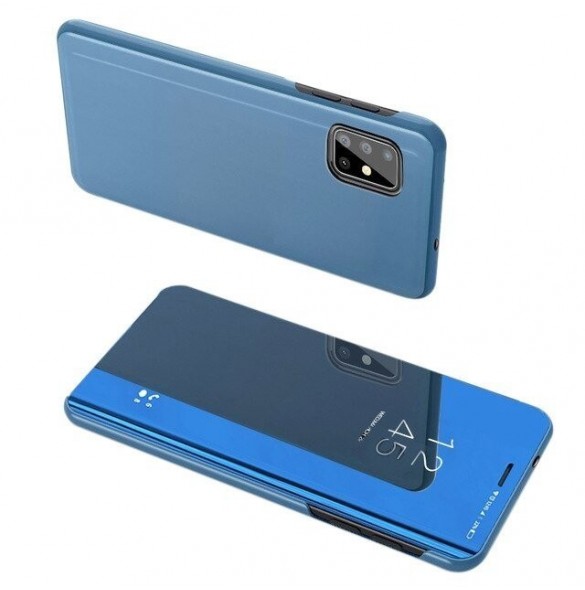 JollyFX Clear View Fodral till Samsung Galaxy A71 - Blå