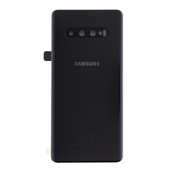 Samsung Galaxy S10 Plus Batterilucka - Prism svart (Service Pack)