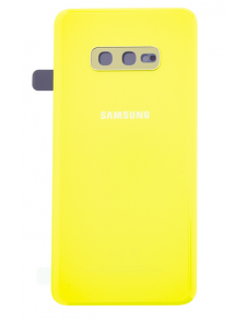 Samsung Galaxy S10e Batterilucka - Gul  (Service Part)