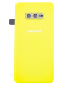 Samsung Galaxy S10e Batterilucka - Gul  (Service Part)