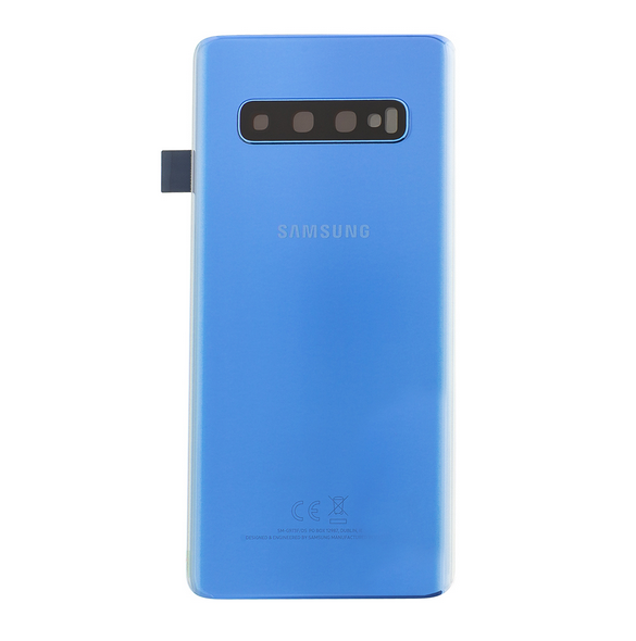 Samsung Galaxy S10 Batterilucka - Blå (Service Pack)