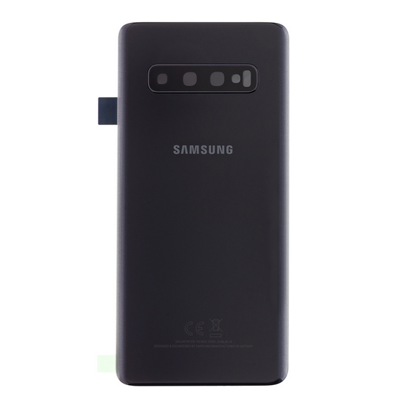 Samsung Galaxy S10 Batterilucka - Svart (Service Pack)