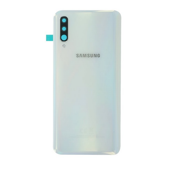 Samsung Galaxy A50 Batterilucka - Vit (Service Pack)