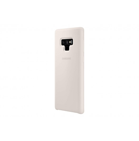 Samsung EF-PN960TWEGWW Silikon Cover Flexibel Gel Fodral till Samsung Galaxy Note9 - Ivory