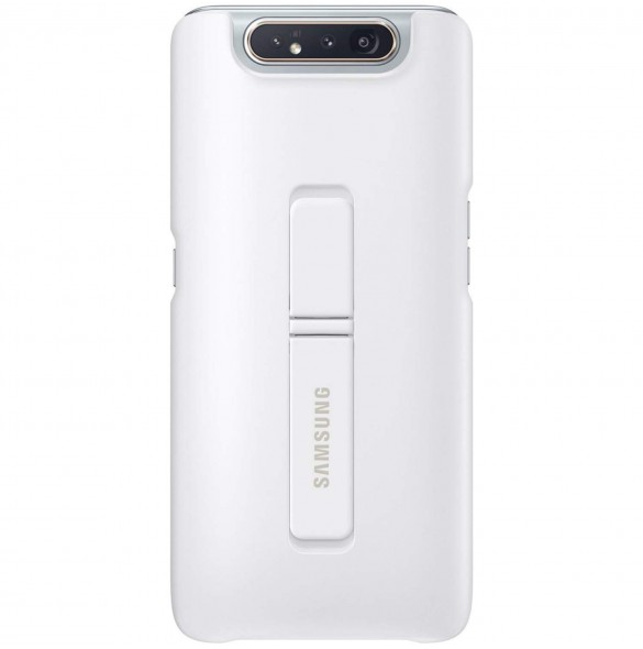 Samsung EF-PA805CWEGWW Protective Standing Cover för Samsung Galaxy A80 - Vit