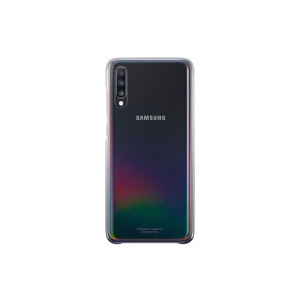 Samsung EF-AA705CBEGWW Gradation Cover Hårt gradientfodral till Samsung Galaxy A70 - Svart