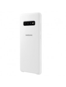 Samsung EF-PG975TWEGWW Silikon Skal till Samsung Galaxy S10 Plus - Vit