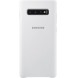 Samsung EF-PG975TWEGWW Silikon Skal till Samsung Galaxy S10 Plus - Vit