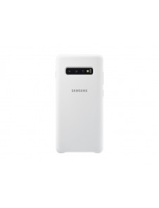 Samsung EF-PG975TWEGWW Silikon Skal till Samsung Galaxy S10 Plus - Vit