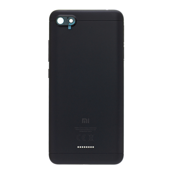 Xiaomi Redmi 6A Batterilucka - Svart