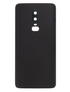 OnePlus 6 Batterilucka - Glansig svart