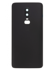 OnePlus 6 Batterilucka - Glansig svart